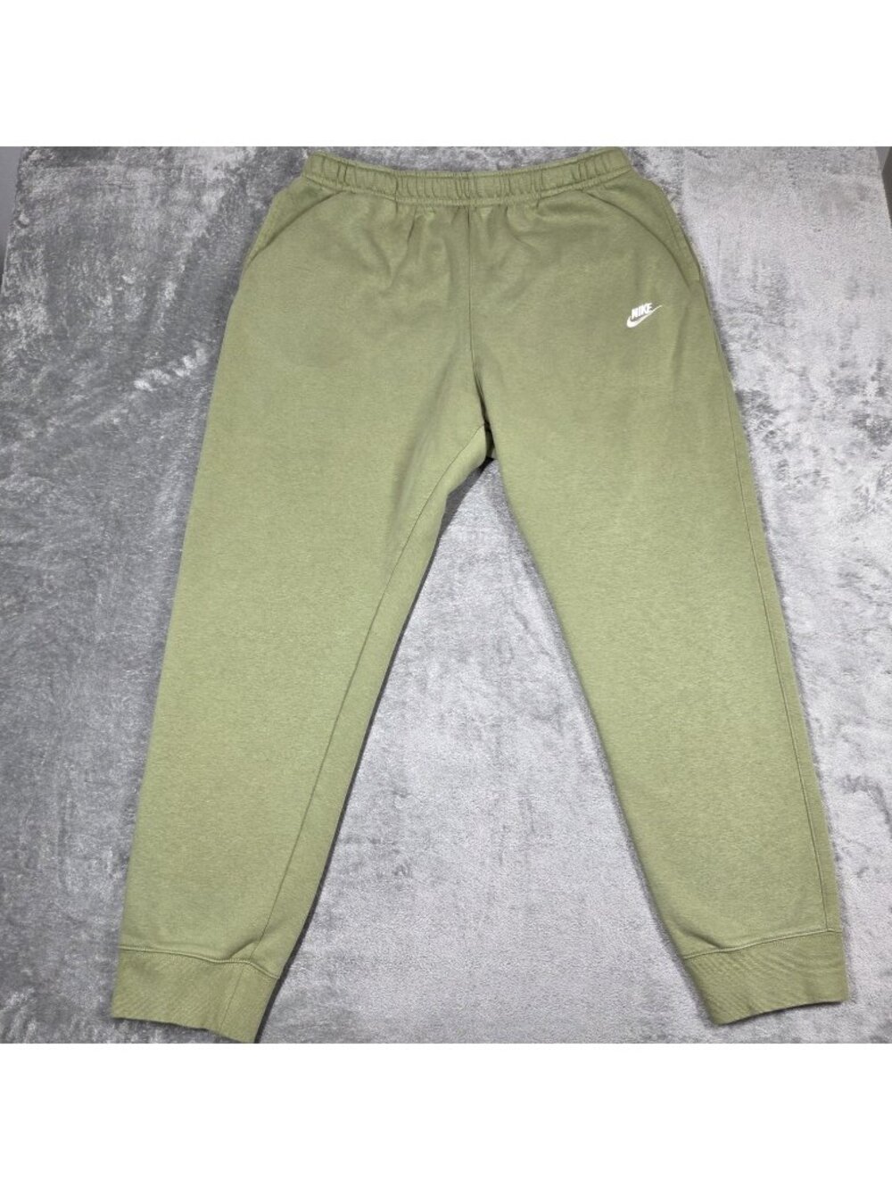Nike Pants Mens 3XL Tall Green Sportswear NSW Club Fleece Joggers Athleisure